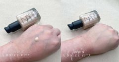 美妝測評(píng)：NARS Sheer Glow粉底液#MONT BLANC色號(hào)試色！