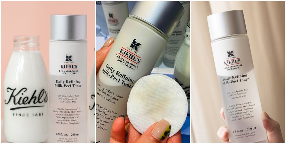 Kiehl's科顏氏【牛奶凈膚濃縮活膚露】，一抹輕松祛除黃黑老廢角質！
